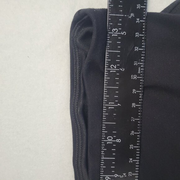 Spanx Ponte Leggings Womens Medium Black High Waist Ankle Length Pull On 20264R - Picture 5 of 9